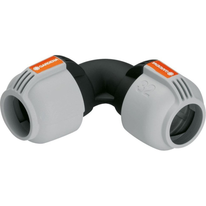 Соединитель L-образный GARDENA 32 мм 02774-20.000.00
